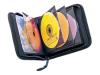 Case Logic CDW 32 - Wallet for CD/DVD discs - 32 discs - nylon - black
