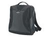 Dicota BacPac Broker - Notebook carrying backpack - black, silver grey