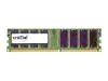 Crucial - Memory - 512 MB - DIMM 184-PIN - DDR - 333 MHz / PC2700 - CL2.5 - 2.5 V - registered - ECC