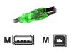Revoltec - USB cable - 4 PIN USB Type A (M) - 4 PIN USB Type B (M) - 1.8 m - silver