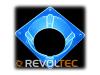 Revoltec - Fan adapter (60 to 80 mm) - transparent blue