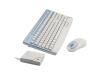 Packard Bell Kit Clavier Souris sans fil - Keyboard - wireless - RF - mouse - USB wireless receiver