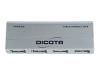 Dicota Branch 2.0 - Hub - 4 ports - Hi-Speed USB