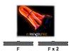 Revoltec UV-Sensitiv Cable - IDE / EIDE cable - UDMA 66/100/133 - 40 PIN IDC (F) - 40 PIN IDC (F) - 90 cm - rounded - orange