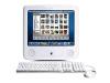 Apple eMac - All-in-one - 1 x PPC G4 1.25 GHz - RAM 256 MB - HDD 1 x 40 GB - CD - Radeon 9200 - Mdm - MacOS X 10.4 - Monitor : 17