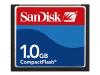 SanDisk - Flash memory card - 1 GB - CompactFlash Card
