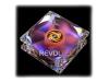 Revoltec LED-Lufter Colorchanger - System fan kit - 80 mm - transparent