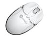 Macally iceMouseJr - Mouse - optical - 3 button(s) - wired - USB - white - retail