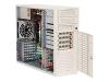 Supermicro SC733T-350 - Mid tower - extended ATX - power supply 350 Watt - beige