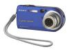 Sony Cyber-shot DSC-P100L - Digital camera - 5.0 Mpix - optical zoom: 3 x - supported memory: MS, MS Duo, MS PRO, MS PRO Duo - blue