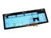 Revoltec Lightboard XL - Keyboard - PS/2 - black