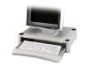 Fellowes Desktop Keyboard Manager - Keyboard drawer - platinum