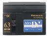 Panasonic AY DVM63PQ - Professional Quality - Mini DV - 10 x 63min