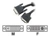 StarTech.com Dual Link Digital Flat Panel Cable - Display cable - DVI-I (M) - DVI-I (F) - 4.6 m - black