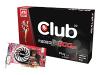 Club 3D Radeon X800 Pro - Graphics adapter - Radeon X800 Pro - AGP 8x - 256 MB GDDR3 - Digital Visual Interface (DVI) - TV out