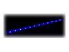 Revoltec Meteor Light - System cabinet lighting (LED) - blue - 312 mm