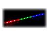 Revoltec Meteor Light - System cabinet lighting (LED) - blue, red, green - 312 mm