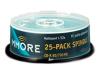 MMore - 25 x CD-R - 700 MB ( 80min ) 52x - spindle - storage media