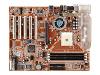 ABIT KV8 - Motherboard - ATX - K8T800 - Socket 754 - UDMA133, SATA (RAID) - Gigabit Ethernet - 6-channel audio