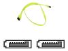 Revoltec UV-Aktiv - Serial ATA / SAS cable - Serial ATA 150 - 7 pin Serial ATA (M) - 7 pin Serial ATA (M) - 50 cm - yellow