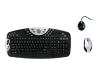 ORtek Wireless OfficeMedia Pro Keyboard and Optical Mouse MCK-9000 - Keyboard - wireless - RF - mouse - PS/2 wireless receiver - Norwegian