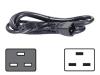 APC - Power cable - IEC 320 EN 60320 C19 (M) - IEC 320 EN 60320 C20 (F) - 61 cm - black