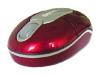 BenQ RF Mini Optical Mouse M310 - Mouse - optical - 5 button(s) - wireless - RF - USB wireless receiver - red