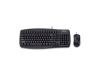 Microsoft Black Value Pack - Keyboard - PS/2 - mouse - black - French - OEM - Reporting