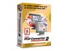 ScanSoft PDF Converter Professional - ( v. 2.0 ) - complete package - 1 user - CD - Win - French
