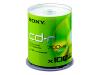 Sony CDQ 80SP - 100 x CD-R - 700 MB ( 80min ) 48x - spindle - storage media