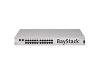Nortel BayStack 325-24G - Switch - 24 ports - EN, Fast EN - 10Base-T, 100Base-TX + 2x10/100/1000Base-T(uplink) - 1U
