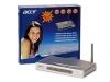 Acer WLAN 11g Turbo Broadband Router - Wireless router + 4-port switch - EN, Fast EN, 802.11b, 802.11g