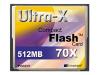 TwinMOS Ultra-X - Flash memory card - 512 MB - 70x - CompactFlash Card