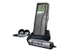 Olympus DM-10 - Digital voice recorder - flash 64 MB - WMA, MP3 - black