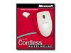 Microsoft Wheel Mouse - Mouse - 2 button(s) - wireless - PS/2, serial - white - retail
