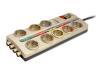 Monster Home Theater PowerCenter HTS800 with Clean Power Stage 1 v.2.0 Circuitry - Surge suppressor - 8 Output Connector(s) - Germany
