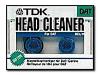 TDK - DAT - cleaning cartridge