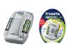 Varta 15 Minute Charge & Go PS5 - Battery charger 2xAA/AAA - included batteries: 2 x AA type NiMH 2000 mAh