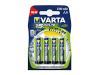 Varta 15 Minute Charge & Go - Battery 4 x AA type NiMH 2000 mAh