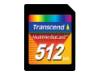 Transcend - Flash memory card - 512 MB - MultiMediaCard