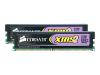 Corsair XMS2 - Memory - 4 GB ( 2 x 2 GB ) - DIMM 240-pin - DDR2 - 1066 MHz / PC2-8500 - CL5 - 2.1 V