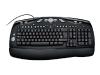 Logitech Media Keyboard - Keyboard - PS/2 - Arabic