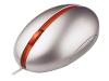Microsoft Optical Mouse by Starck Orange - Mouse - optical - 3 button(s) - wired - USB - orange