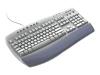 Microsoft Internet Keyboard - Keyboard - PS/2 - 105 keys - grey - Germany - OEM (pack of 3 )