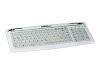Revoltec Lightboard - Keyboard - PS/2 - white