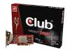 Club 3D Radeon 9250 - Graphics adapter - Radeon 9250 - AGP 8x - 128 MB - Digital Visual Interface (DVI) - TV out