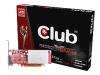 Club 3D Radeon X300 SE - Graphics adapter - Radeon X300 SE - PCI Express x16 - 128 MB - TV out