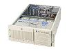 Supermicro SC743I-650 - Tower - 4U - extended ATX - power supply 650 Watt - beige