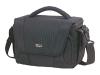 Lowepro Edit 160 - Case camcorder - microfibre, nailhead nylon - black