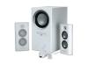 Altec Lansing MX5021 - PC multimedia speaker system - 90 Watt (Total) - white